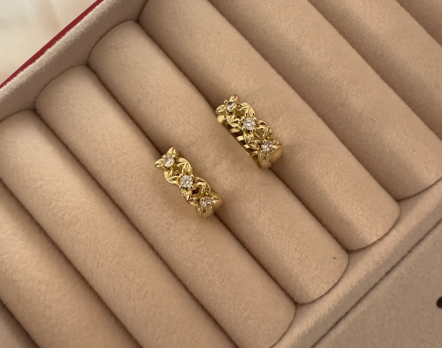 Pendientes||Flores