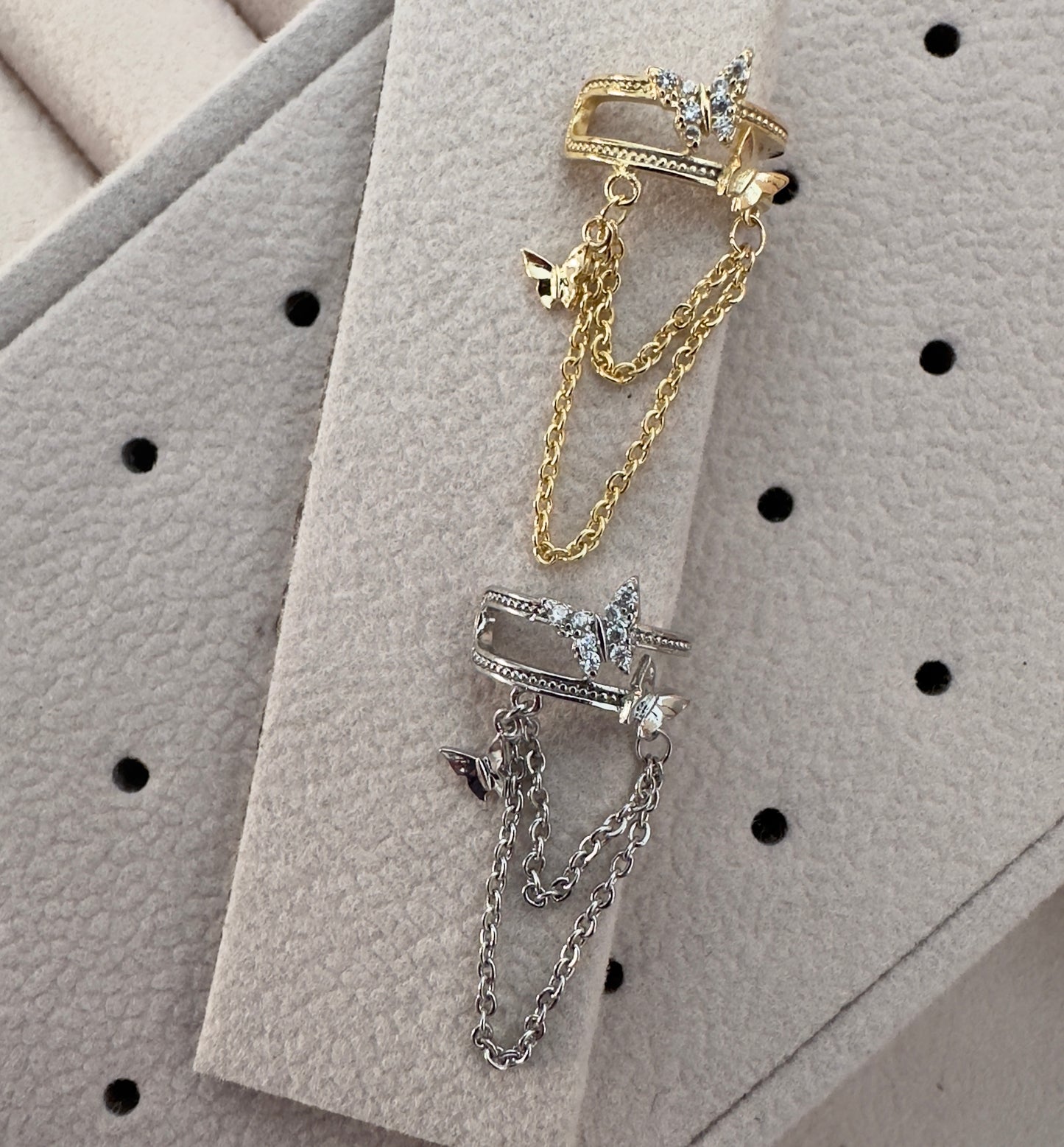 Piercing Mariposa ||Pendientes Oreja
