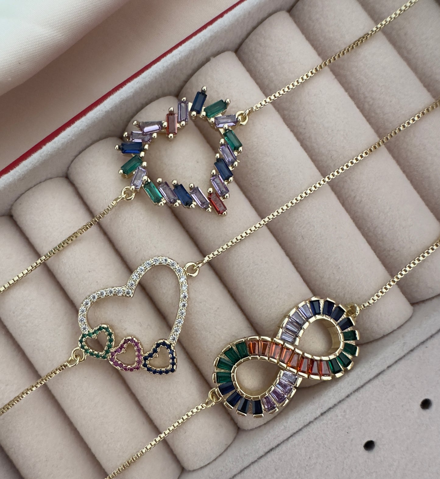 Pulseras Oro laminado 14k