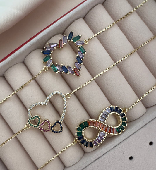Pulseras Oro laminado 14k