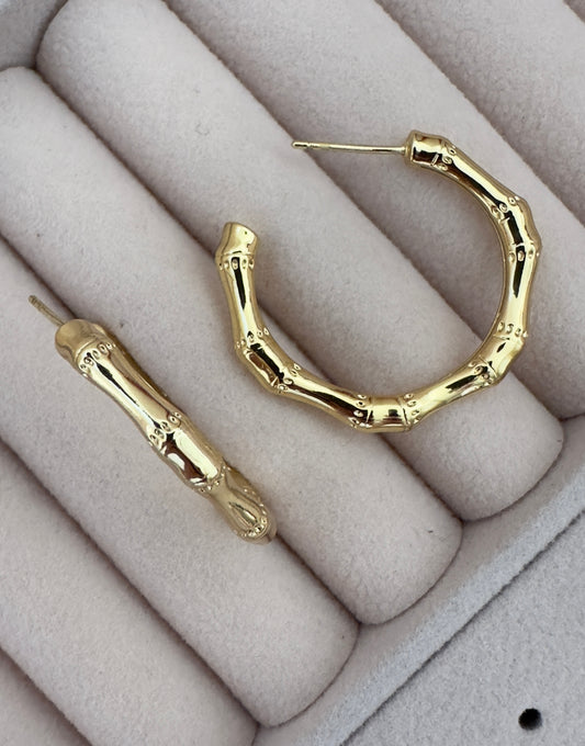Argollas||Bambú