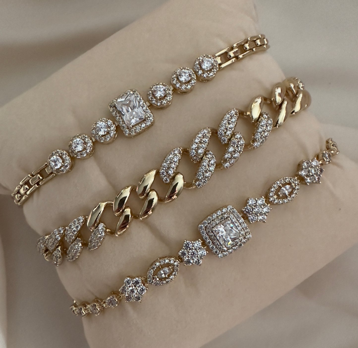 Oro laminado 14k||Pulseras