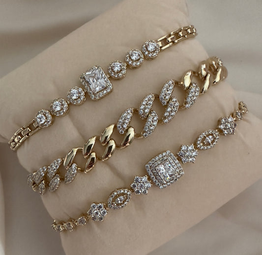 Oro laminado 14k||Pulseras