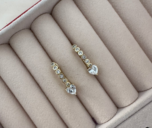 Pendientes||Corazón