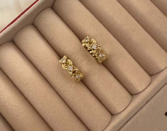 Pendientes||Flores