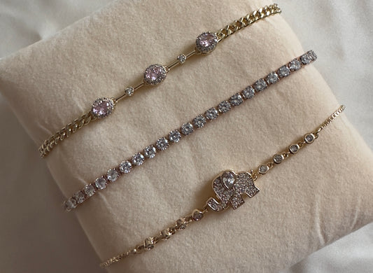 Pulseras Oro Laminado 14k y 18k