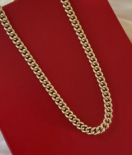 Cadena oro laminado 14k