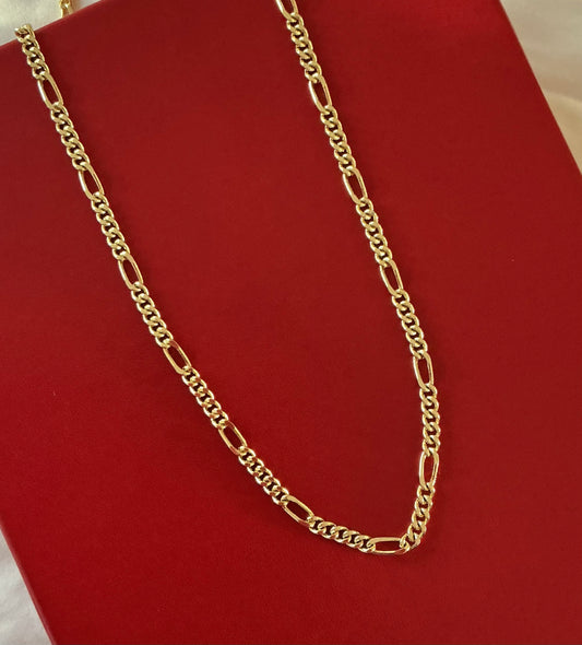 Cadena oro laminado 14k