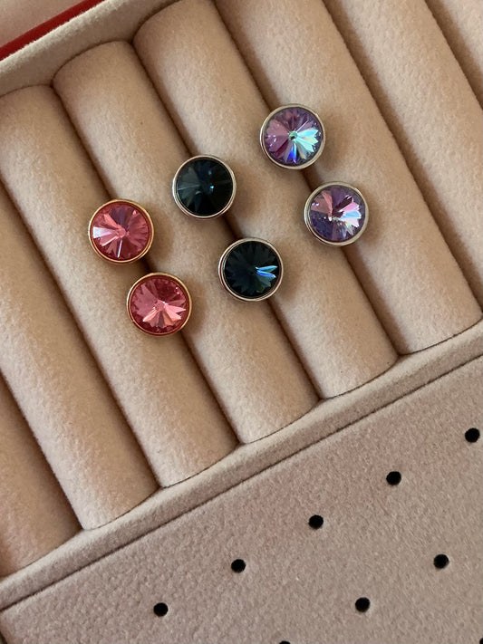 Pendientes||Cristal pequeño