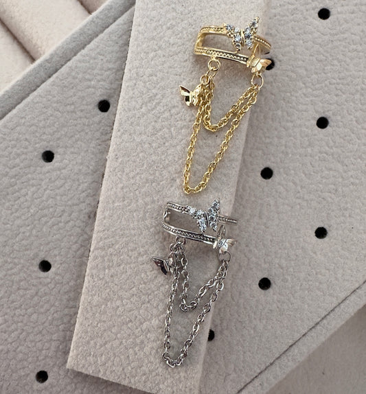 Piercing Mariposa ||Pendientes Oreja