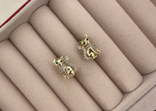 Pendientes||Gatito