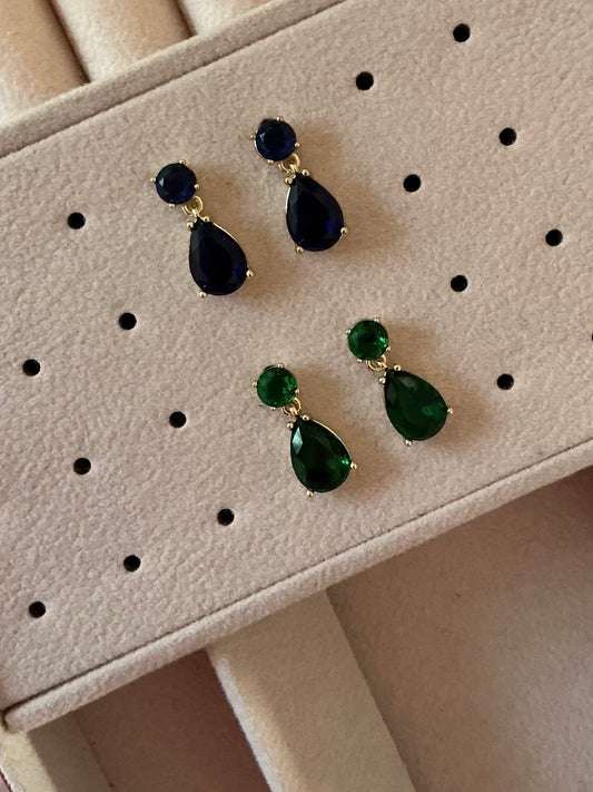 Pendientes||Cristalina pequeño