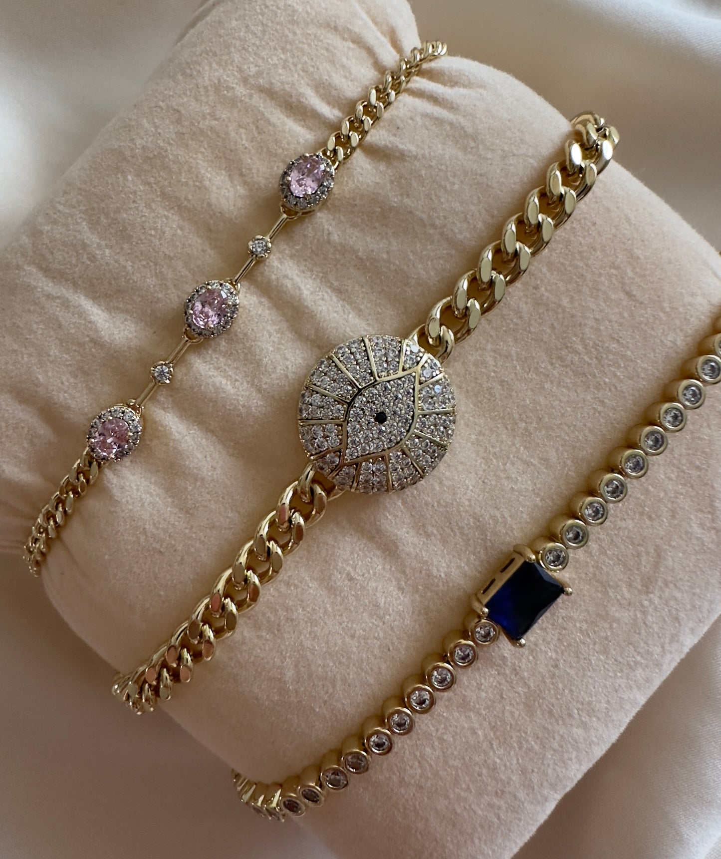 Pulseras Oro laminado 14k